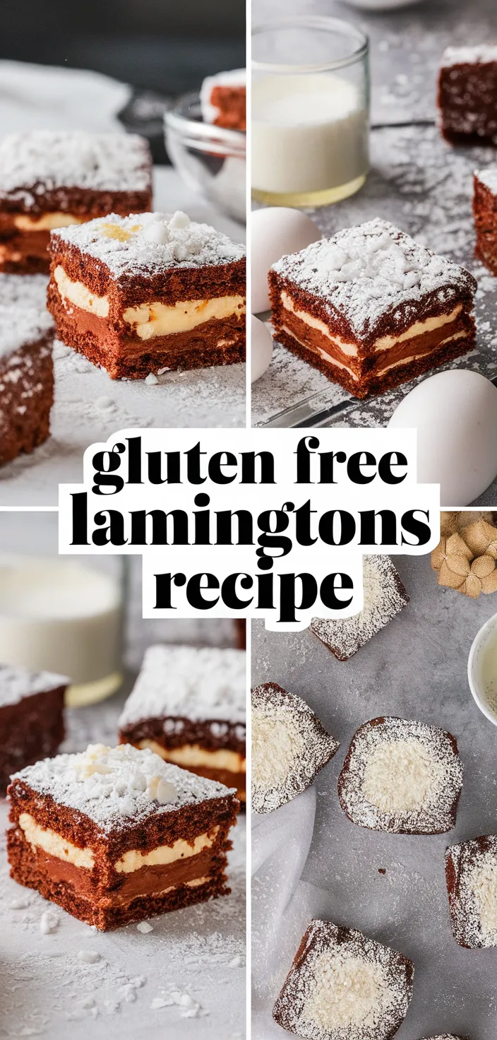 A photo of Gluten Free Lamingtons Recipe