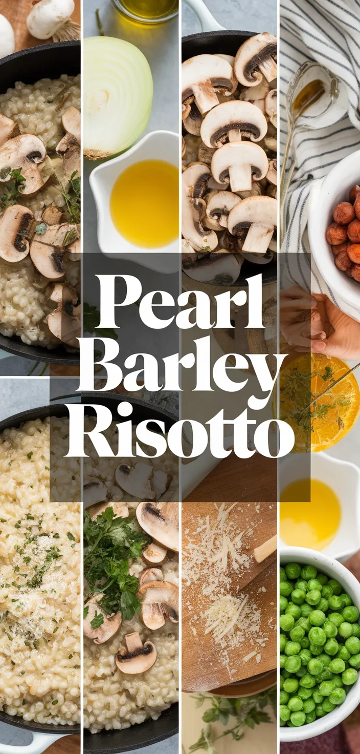 A photo of Pearl Barley Risotto Recipe