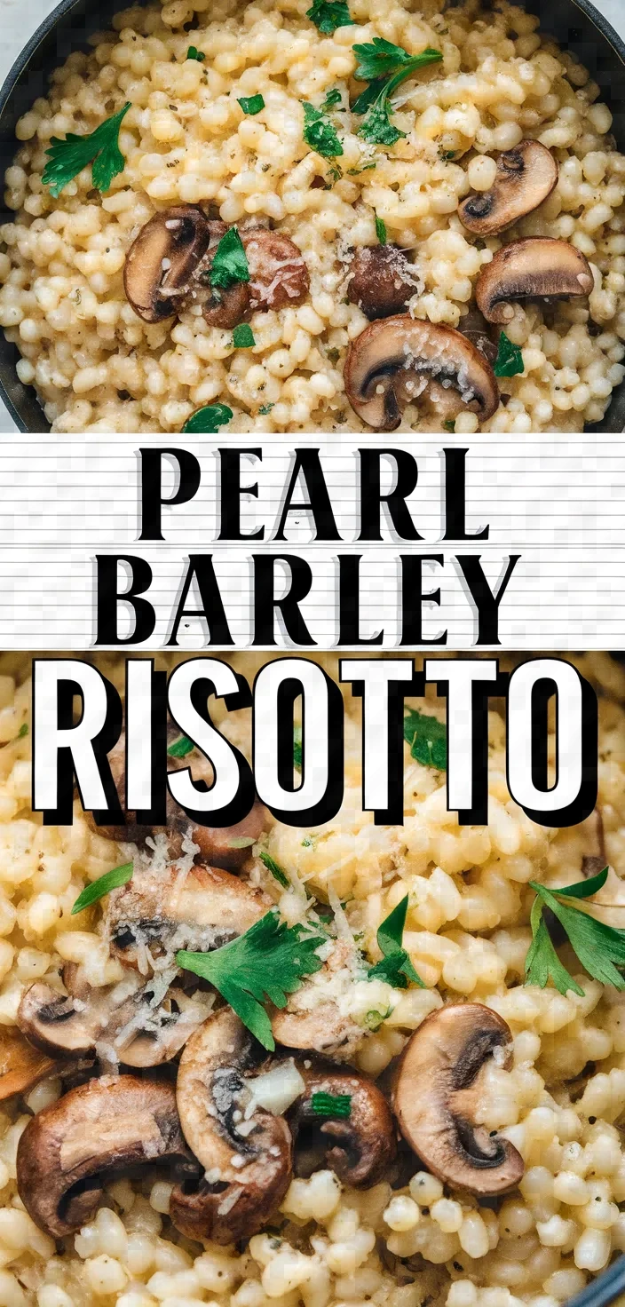 Pearl Barley Risotto Recipe