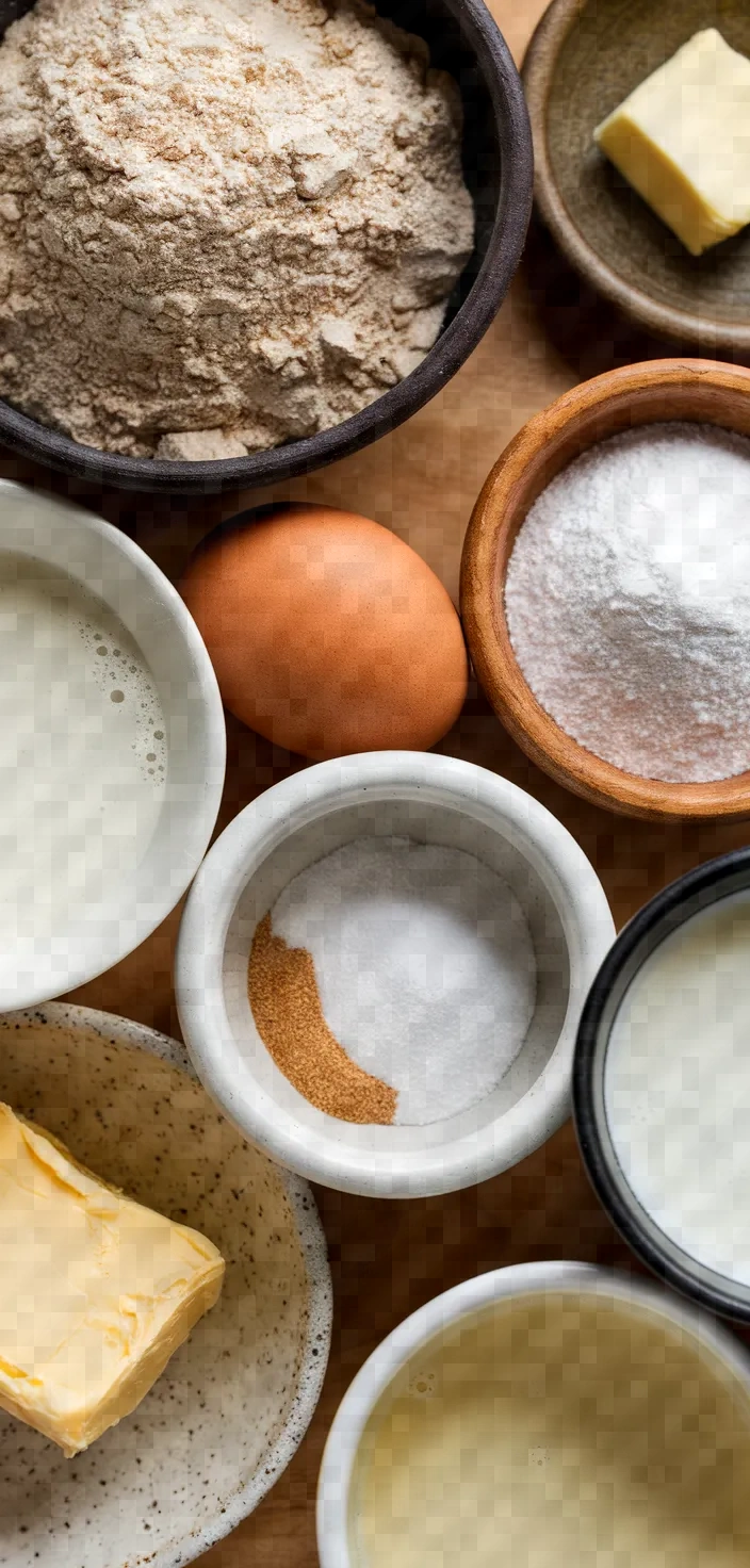 Ingredients photo for Buckwheat Pikelets Recipe