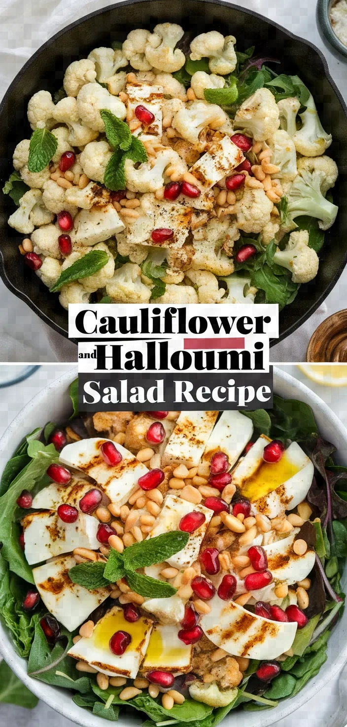 Cauliflower And Halloumi Salad Recipe