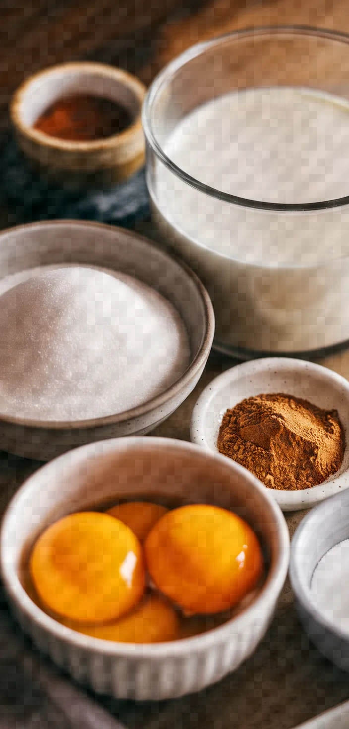 Ingredients photo for Cinnamon Ice Cream Recipe