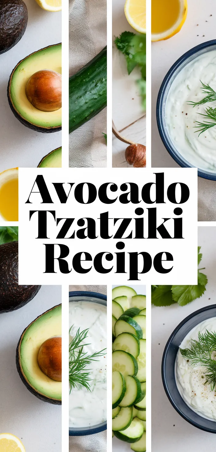 A photo of Avocado Tzatziki Recipe