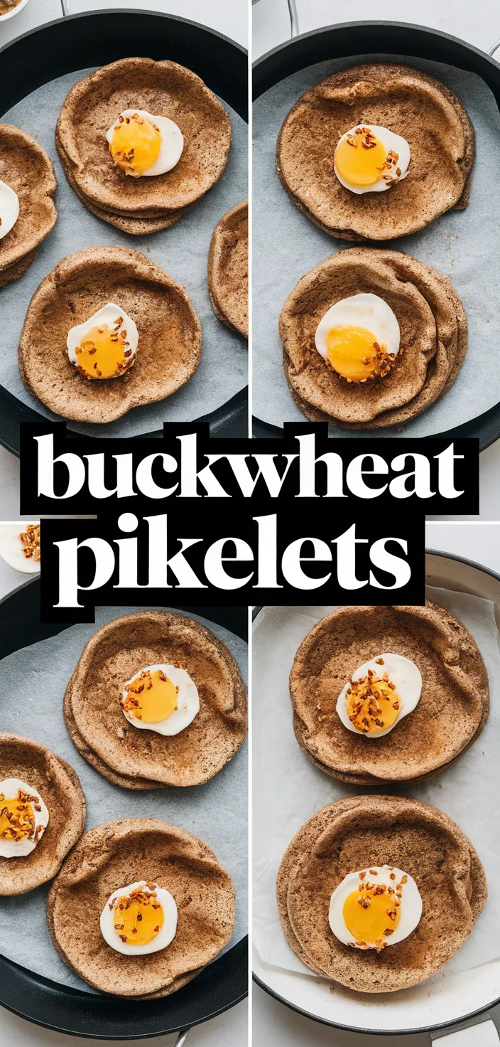 A photo of Buckwheat Pikelets Recipe