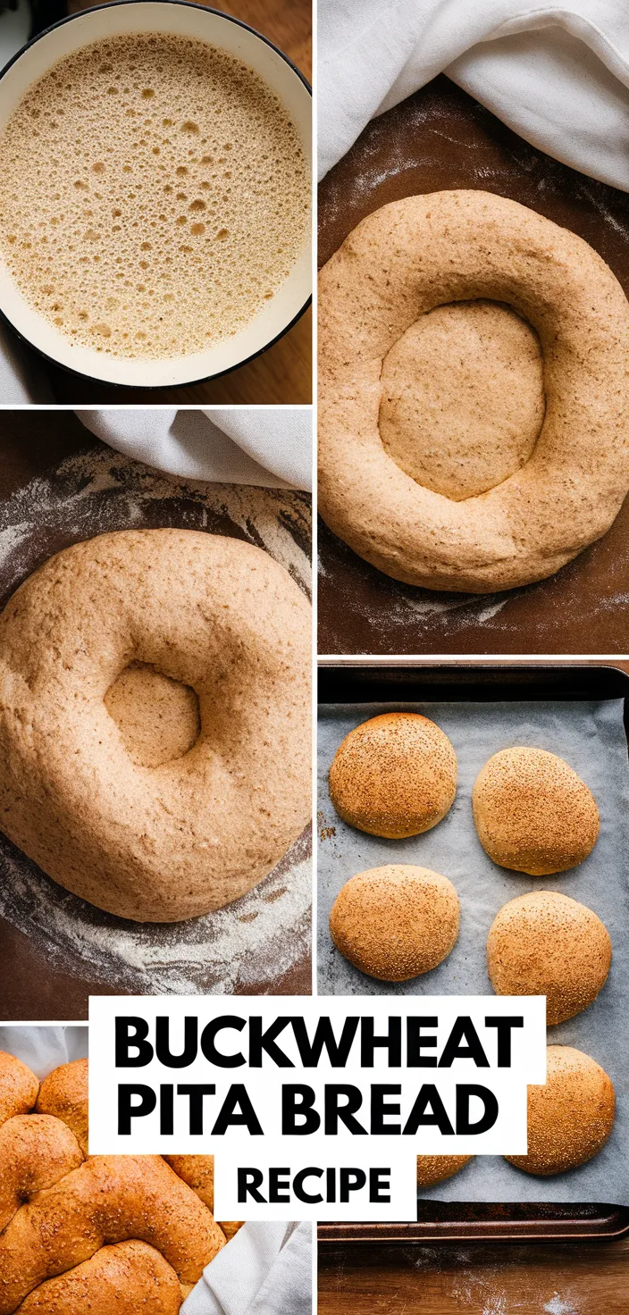 A photo of Buckwheat Pita Bread Recipe