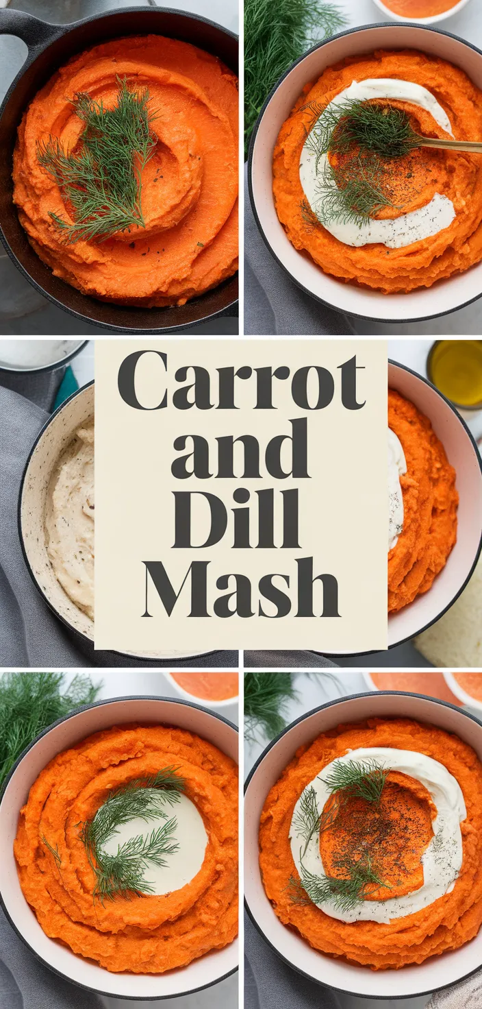 A photo of Carrot And Dill Mash Recipe