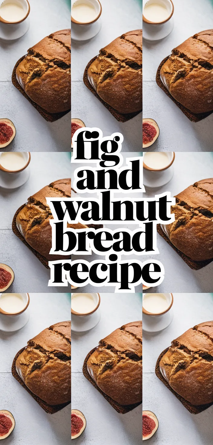 A photo of Fig And Walnut Bread Recipe