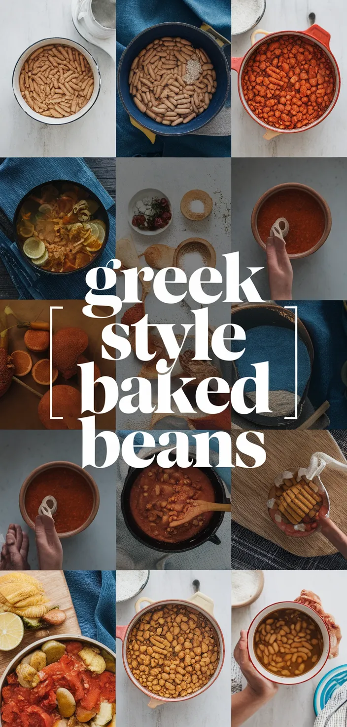 A photo of Greek Style Baked Beans Recipe