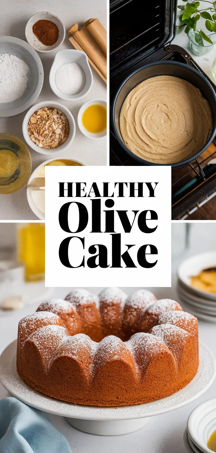 A photo of Healthy Olive Oil Cake Recipe