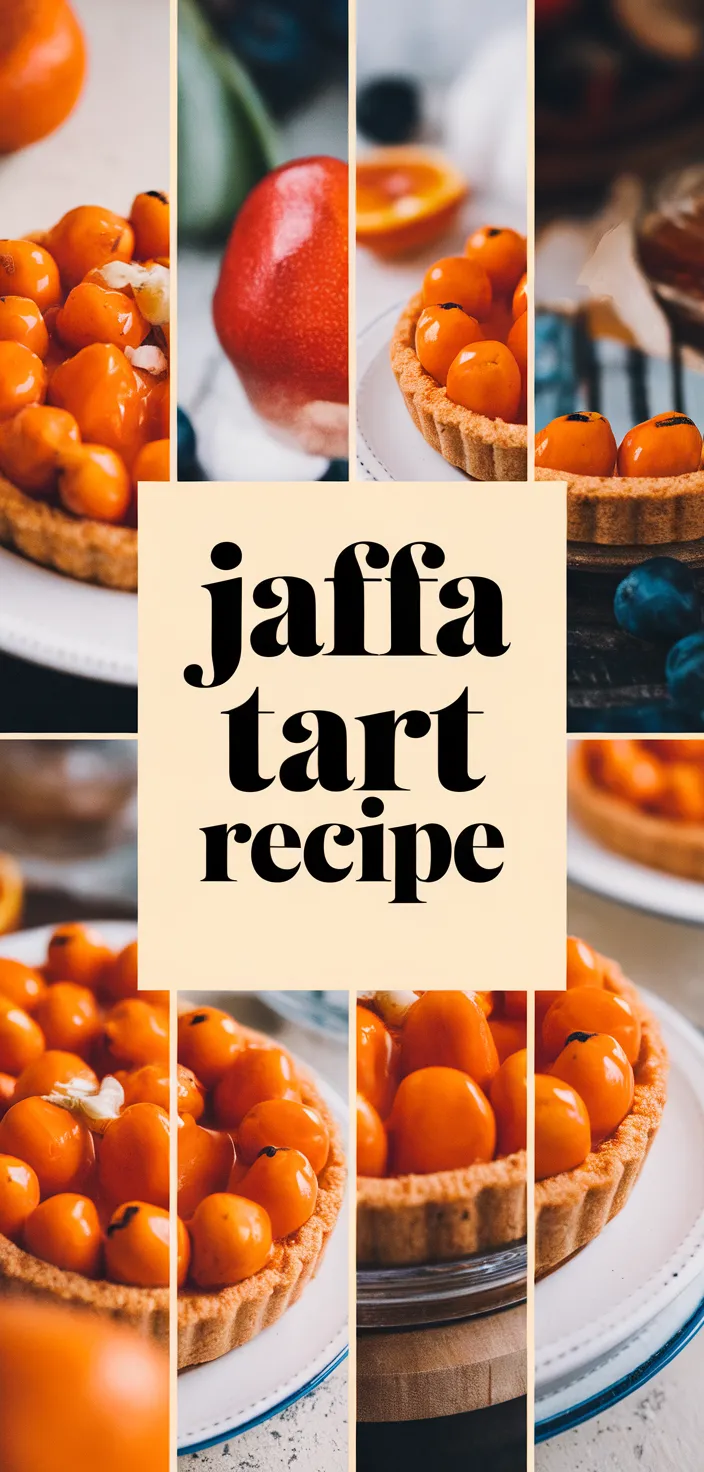 A photo of Jaffa Tart Recipe