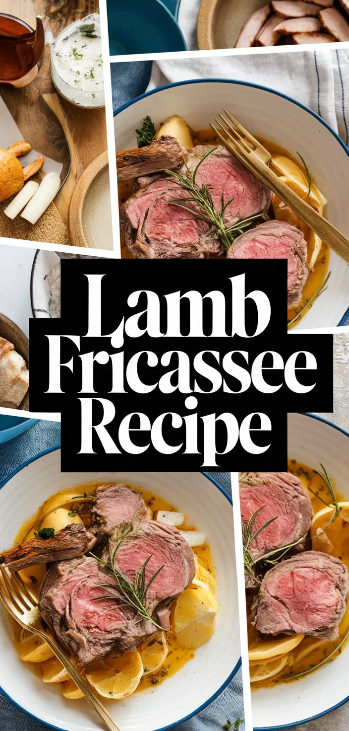 A photo of Lamb Fricassee Recipe