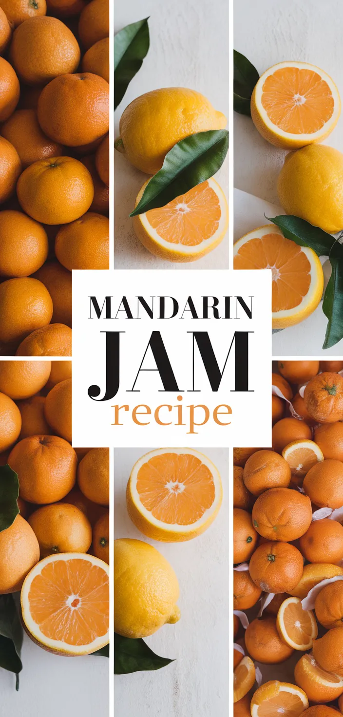 A photo of Mandarin Jam Recipe