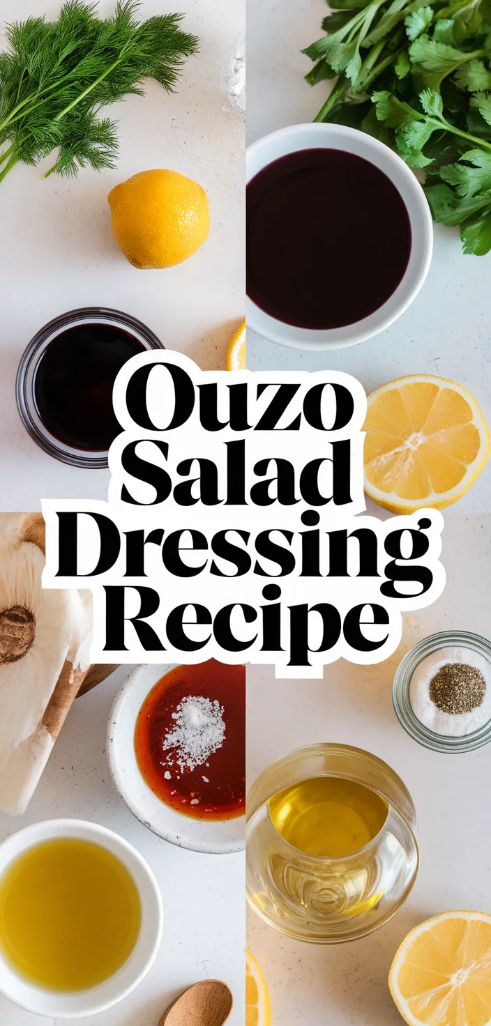 A photo of Ouzo Salad Dressing Recipe