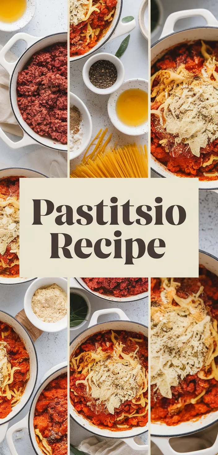 A photo of Pastitsio Recipe