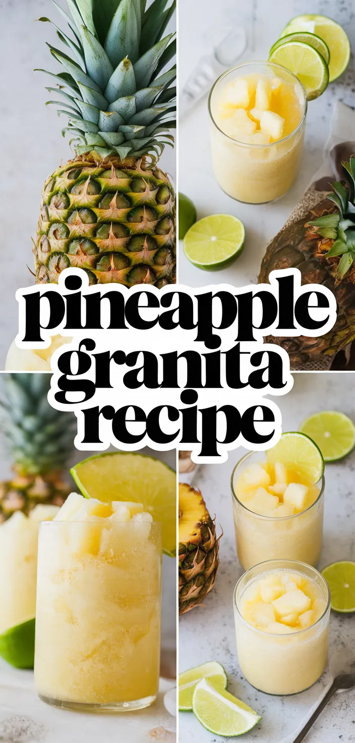 A photo of Pineapple Granita Recipe