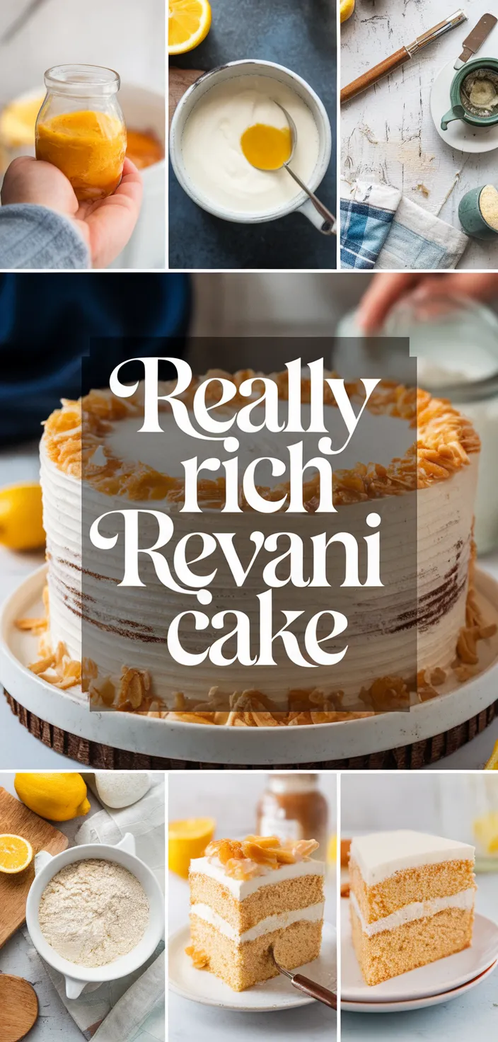 A photo of Really Rich Revani Cake Recipe