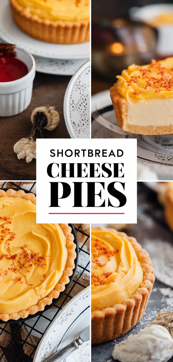 A photo of Shortbread Cheese Pies Recipe