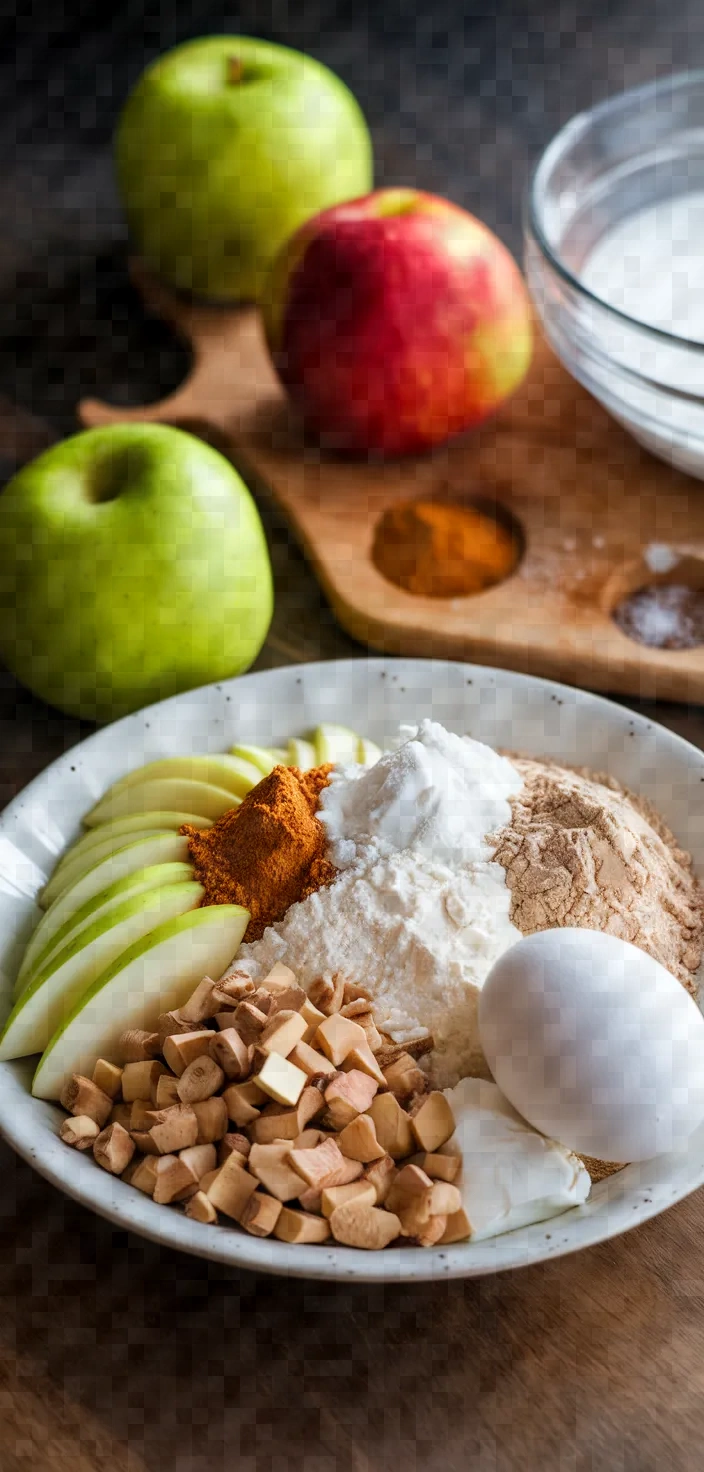 Ingredients photo for Deep Dish Apple Pie Recipe