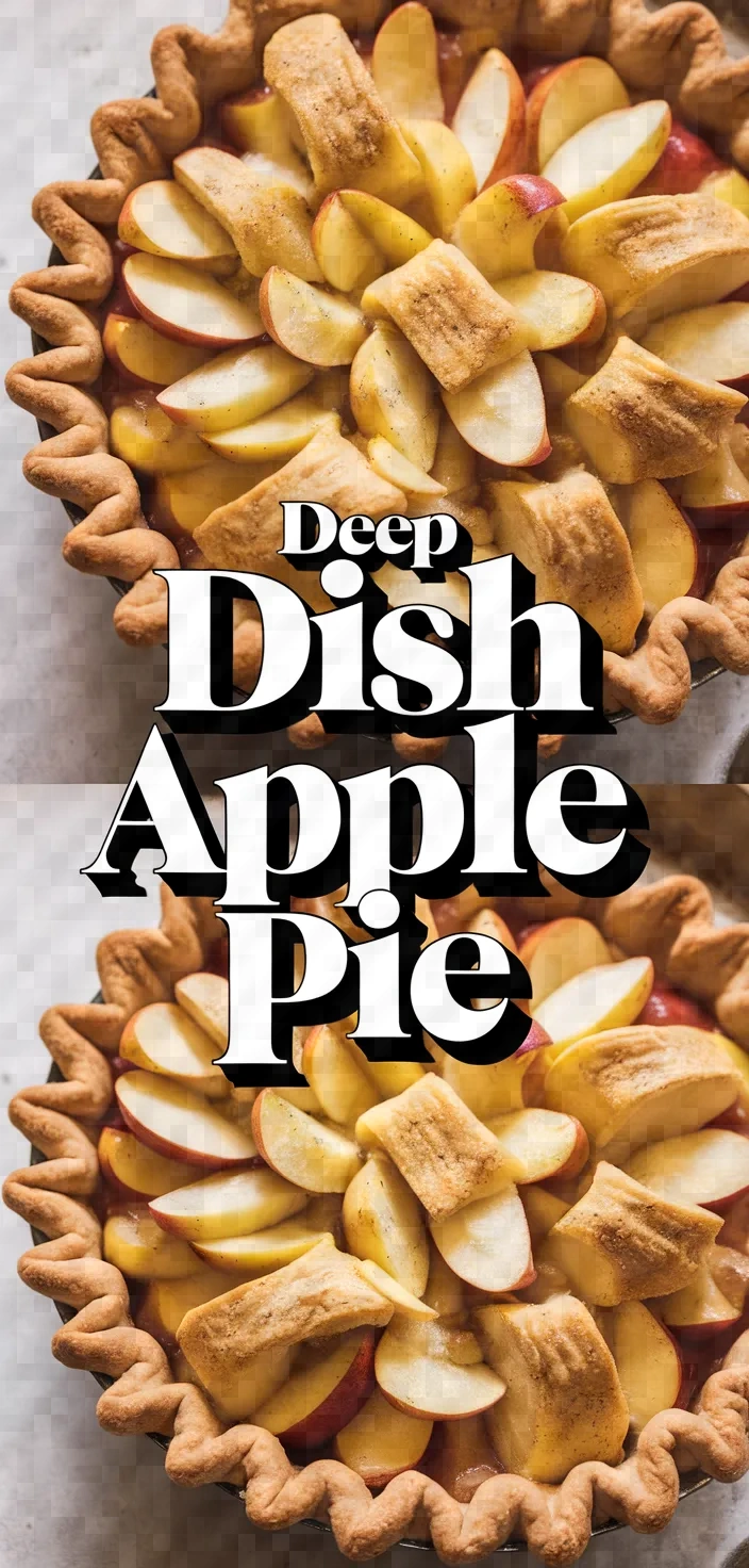 Photo of Deep Dish Apple Pie Recipe