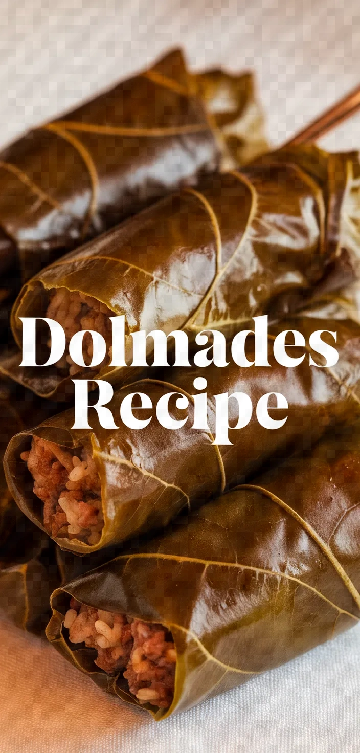 Dolmades Recipe