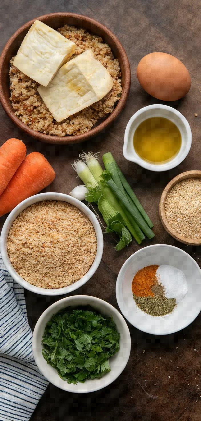 Ingredients photo for Halloumi And Quinoa Keftedes Recipe