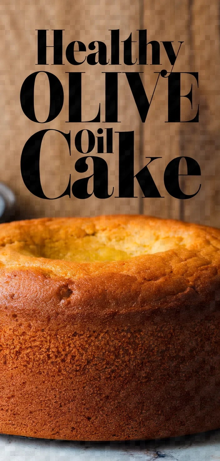 Healthy Olive Oil Cake Recipe