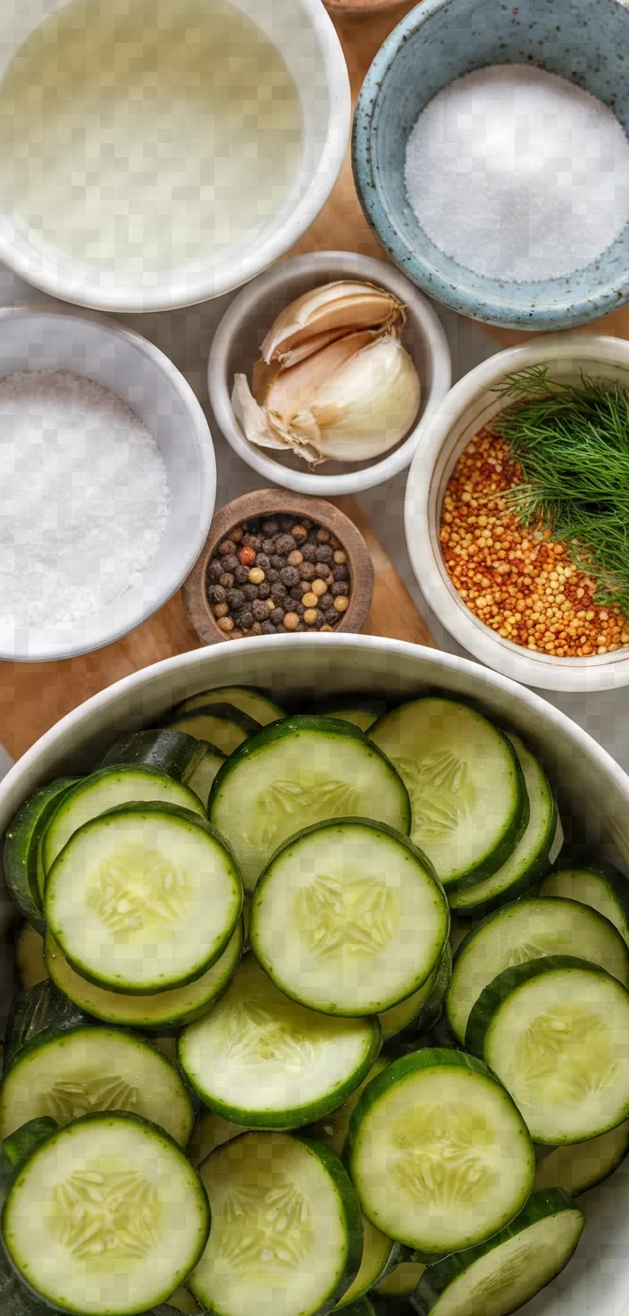 Ingredients photo for Home Made Pickles Recipe