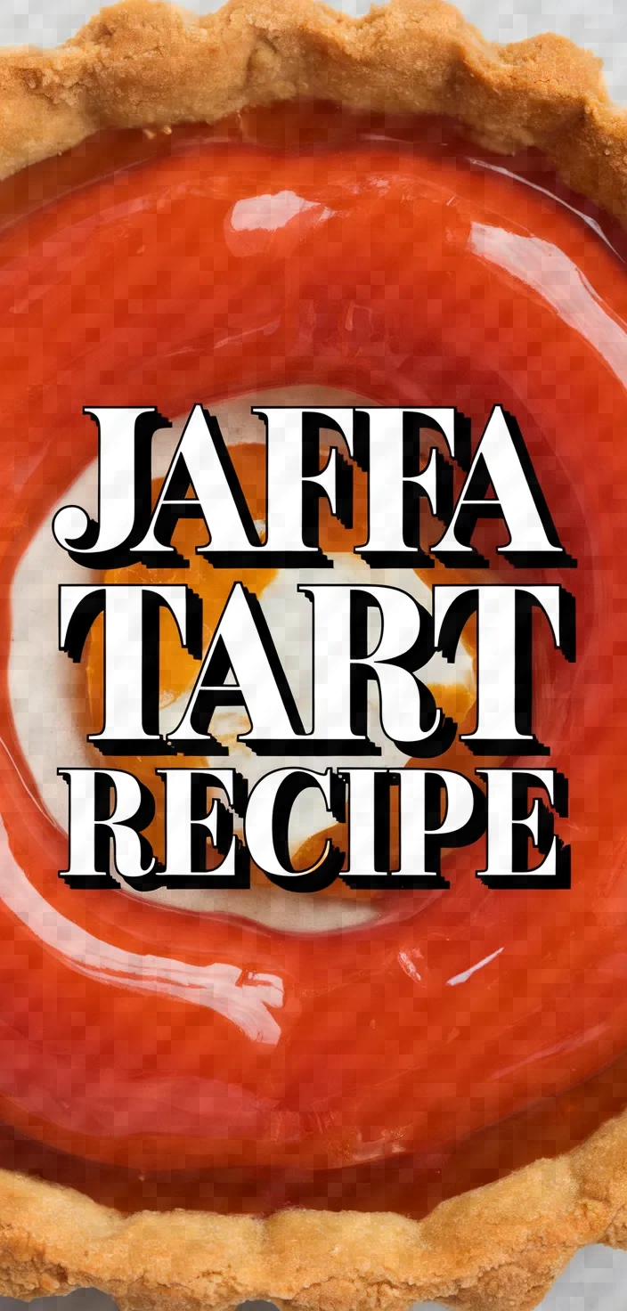 Jaffa Tart Recipe