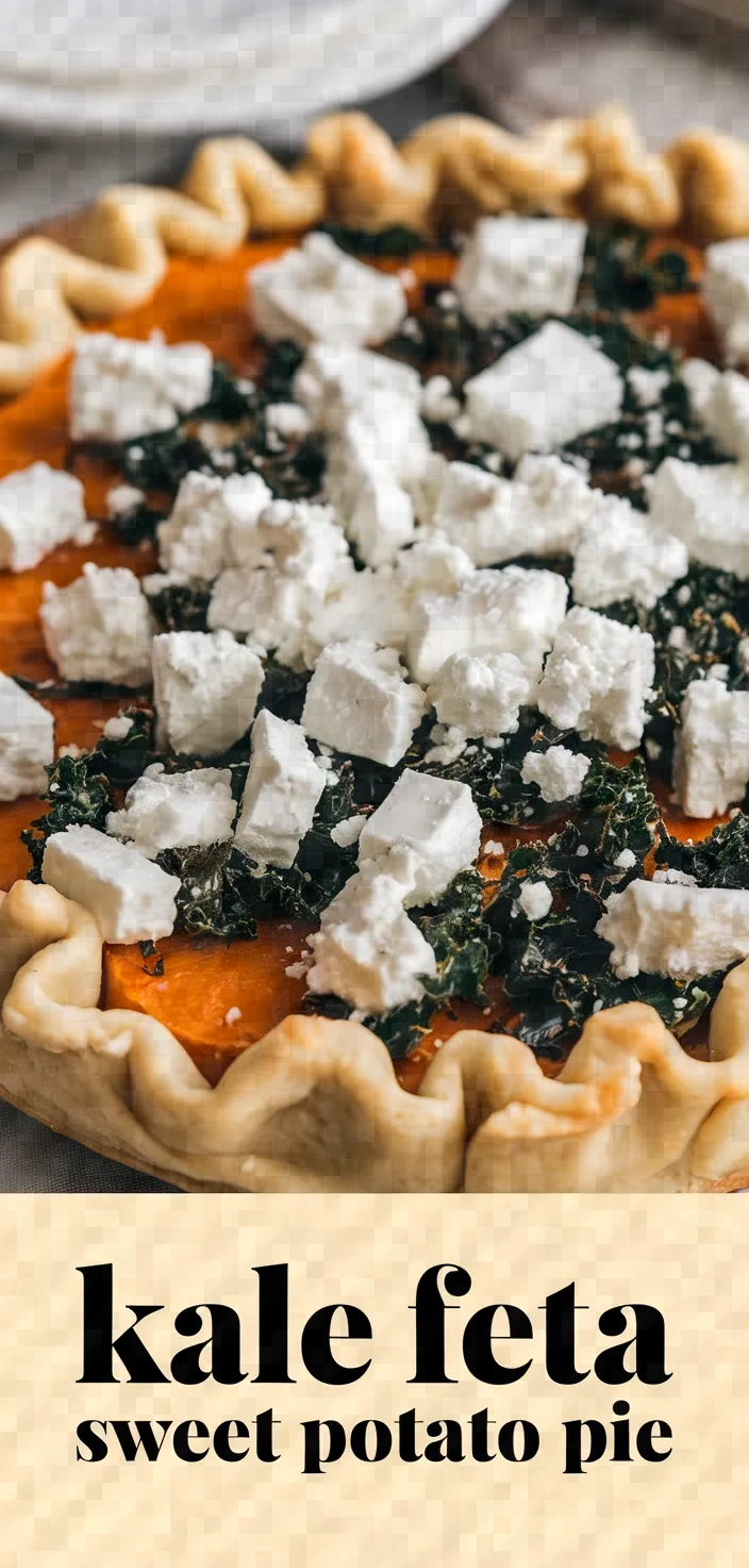 Photo of Kale Feta And Sweet Potato Pie Recipe