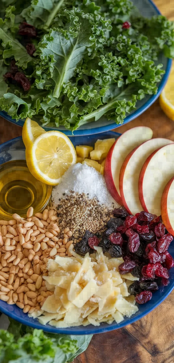 Ingredients photo for Kale Salad Recipe