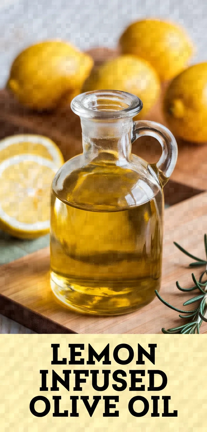 Lemon Infused Olive Oil Recipe