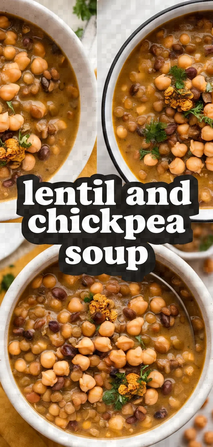 Photo of Lentil And Chickpea Soup Recipe