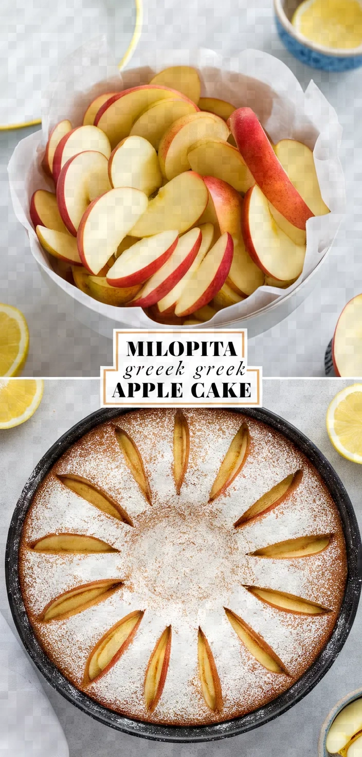 Photo of Milopita Greek Apple Cake Recipe