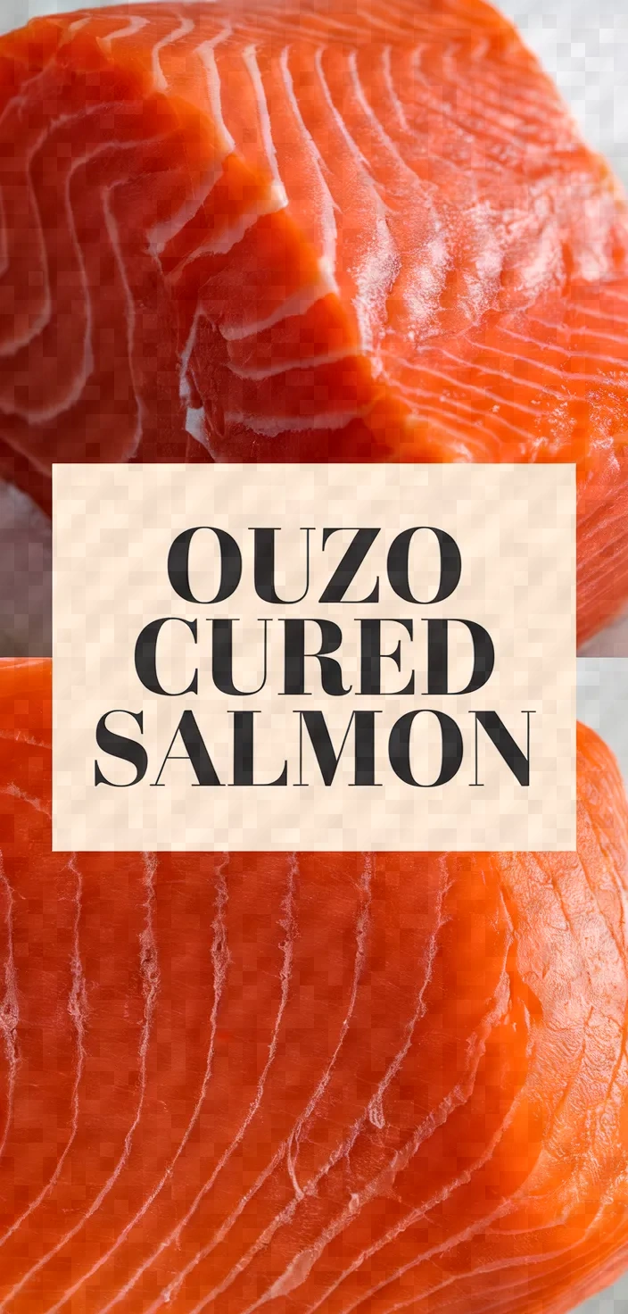 Ouzo Cured Salmon Recipe