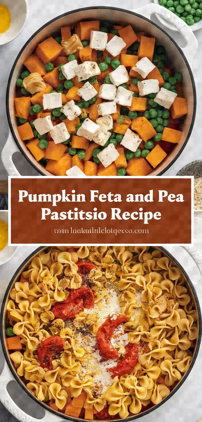 Pumpkin Feta And Pea Pastitsio Recipe