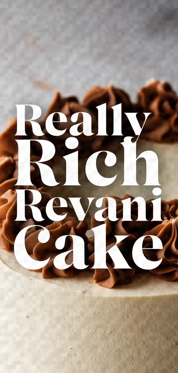 Really Rich Revani Cake Recipe