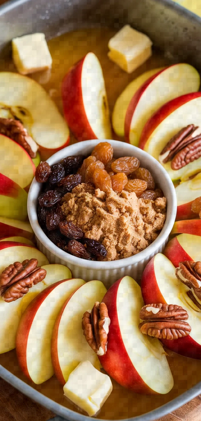 Ingredients photo for Rum And Raisin Baked Apples Recipe