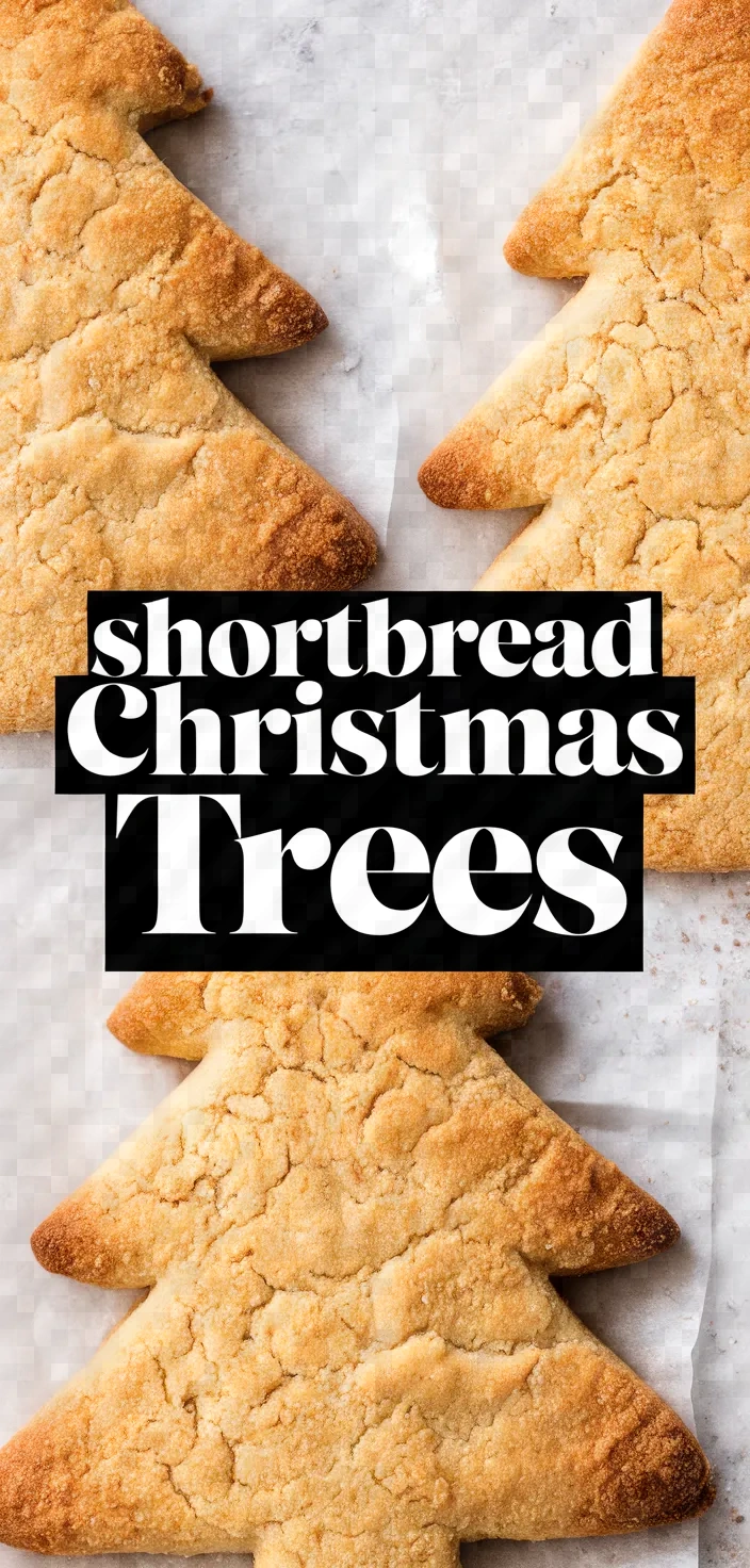 Photo of Shortbread Christmas Trees Recipe