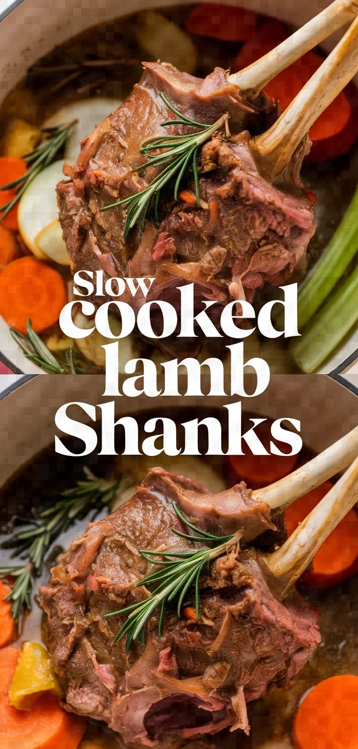 Photo of Slow Cooked Lamb Shanks Recipe