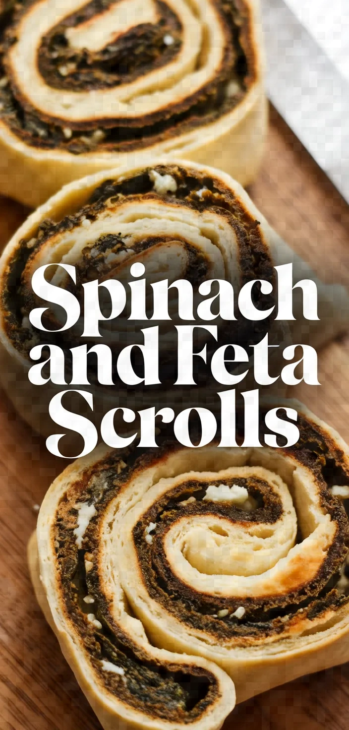 Spinach And Feta Scrolls Recipe