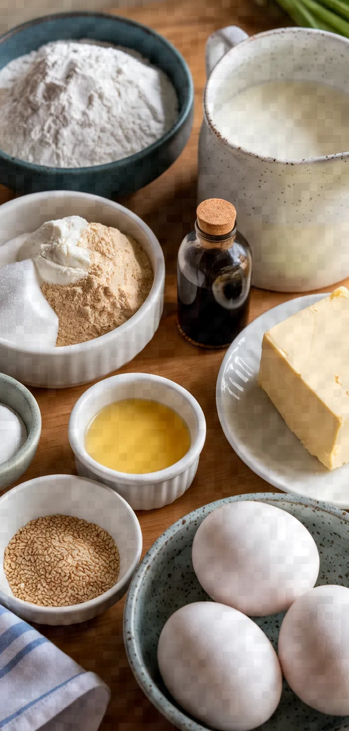 Ingredients photo for Tahini Cake Recipe