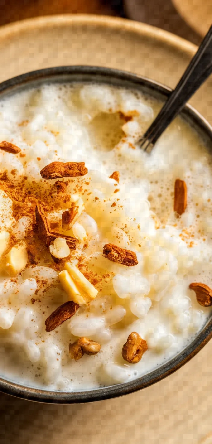 Ingredients photo for Vanilla And Cardamom Rice Pudding Recipe