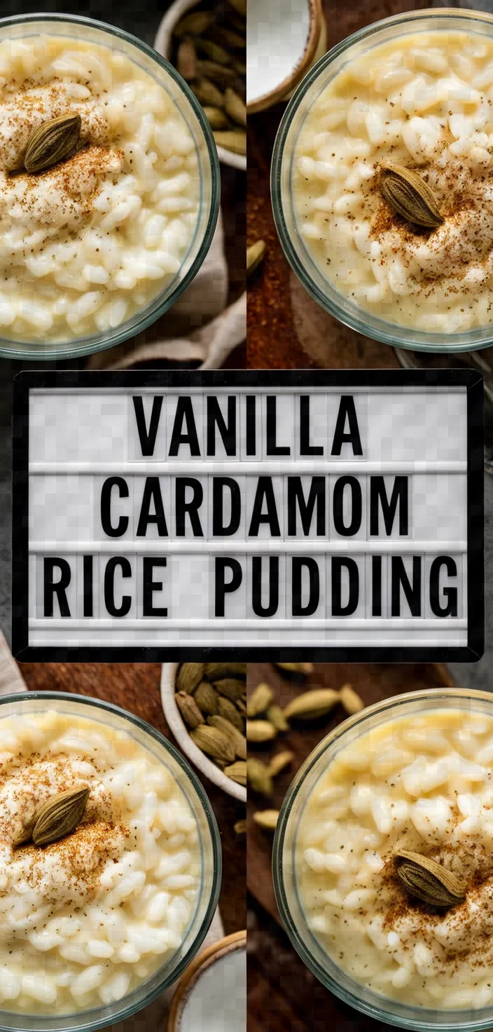 Photo of Vanilla And Cardamom Rice Pudding Recipe