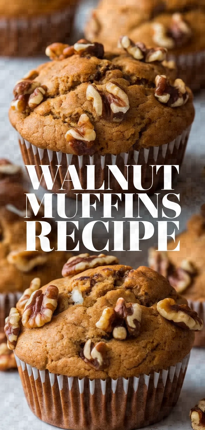 Photo of Walnut Muffins Recipe