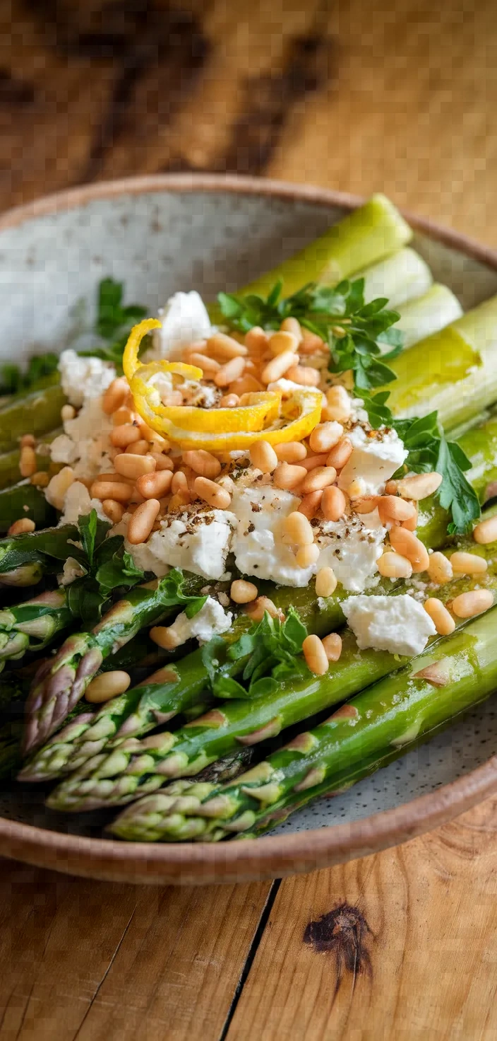 Ingredients photo for Asparagus With Feta Cheese Recipe