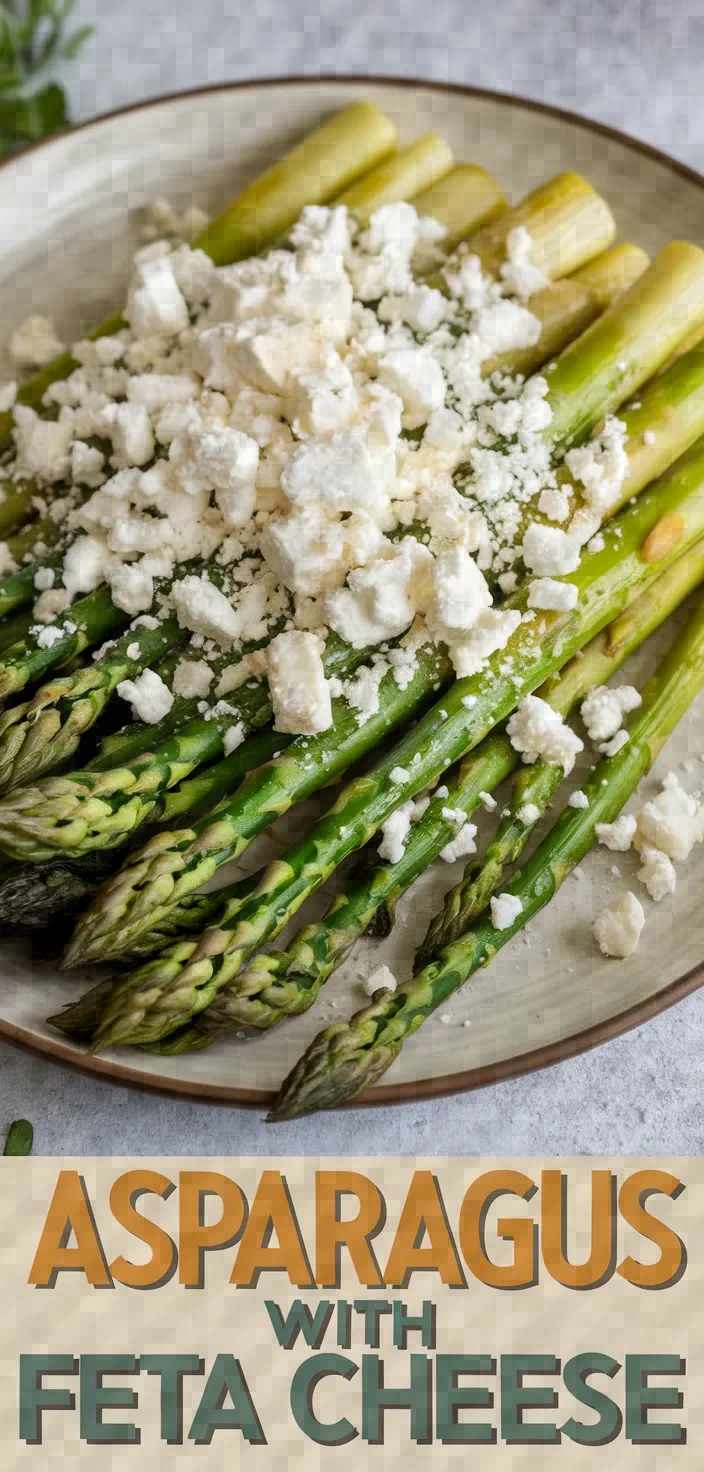 Asparagus With Feta Cheese Recipe