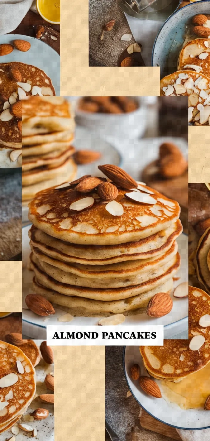 A photo of Almond Pancakes Recipe