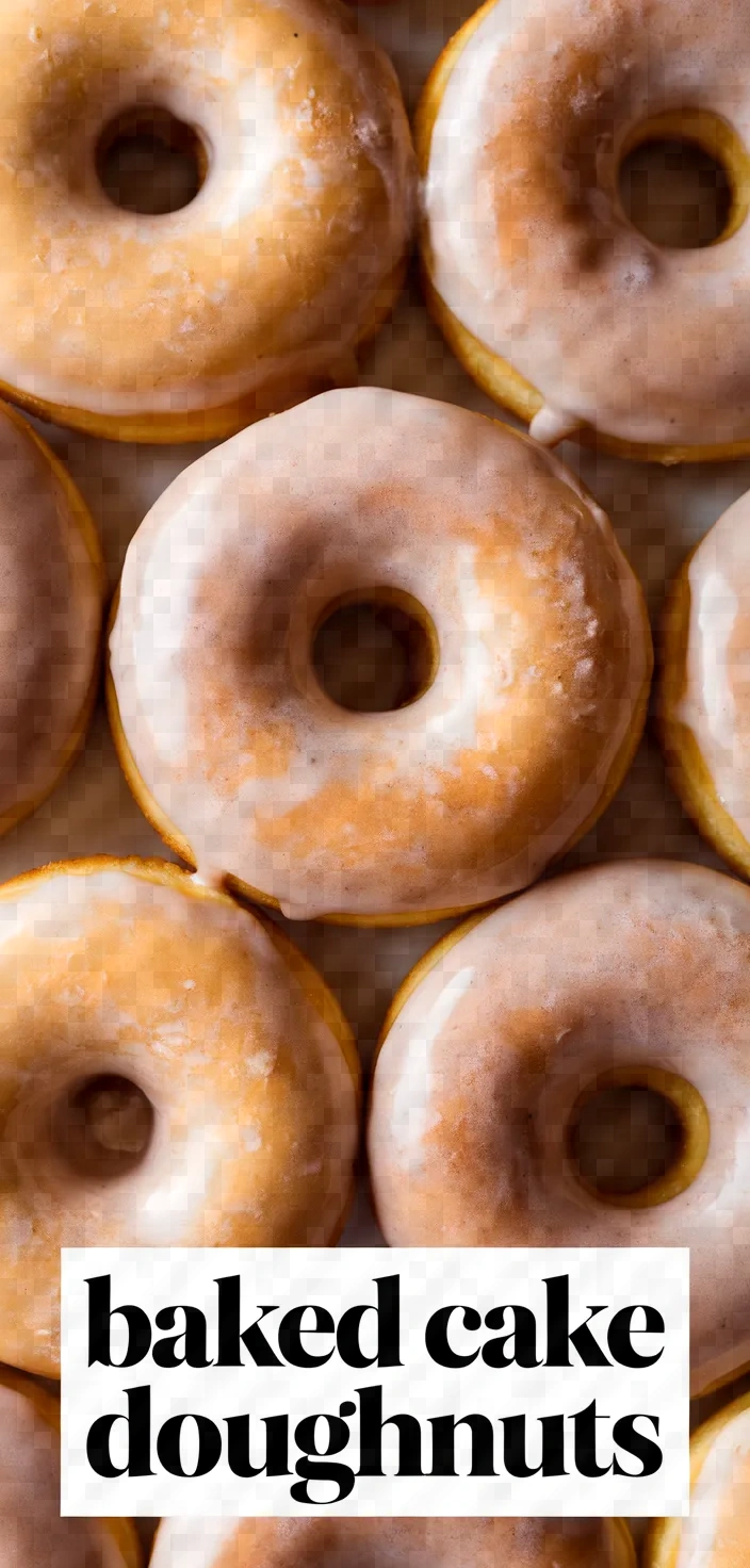 A photo of Baked Cake Doughnuts Recipe