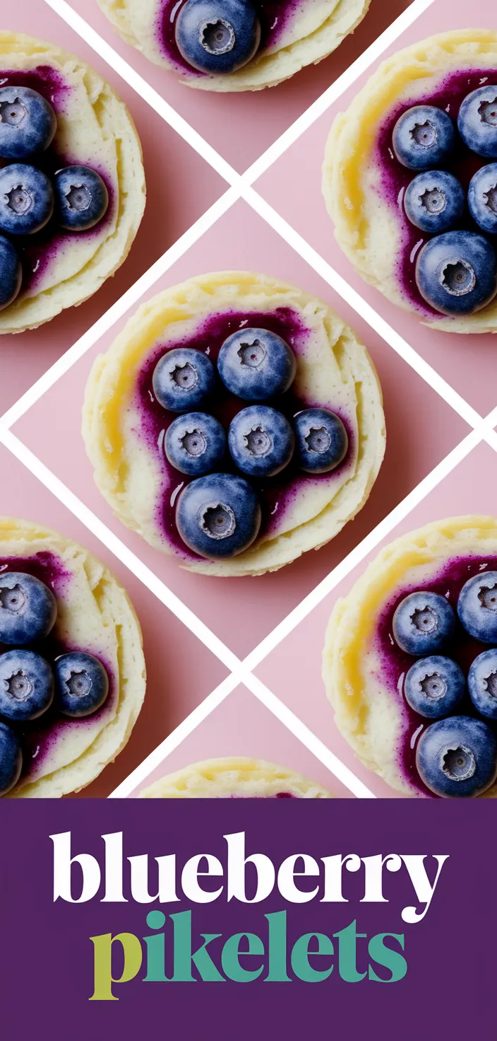 A photo of Blueberry Pikelets Recipe