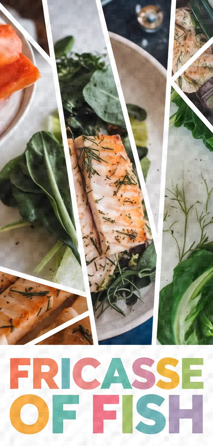 A photo of Fricasse Of Fish And Greens Recipe